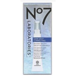 No 7 Dark Spot Correcting Booster Serum. NEW!